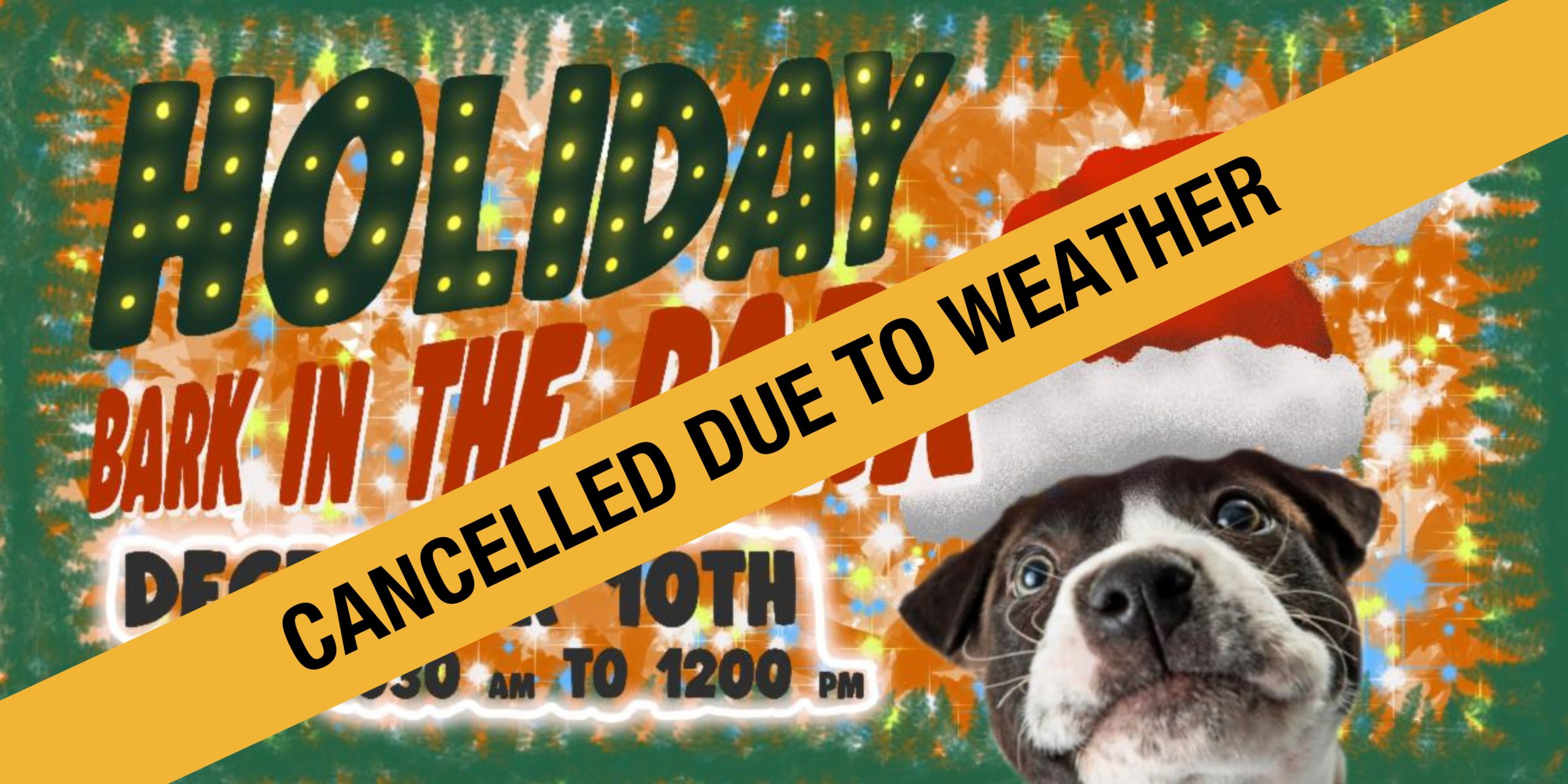 Cancelled: Holiday Bark in the Park with Santa - The Einstein School