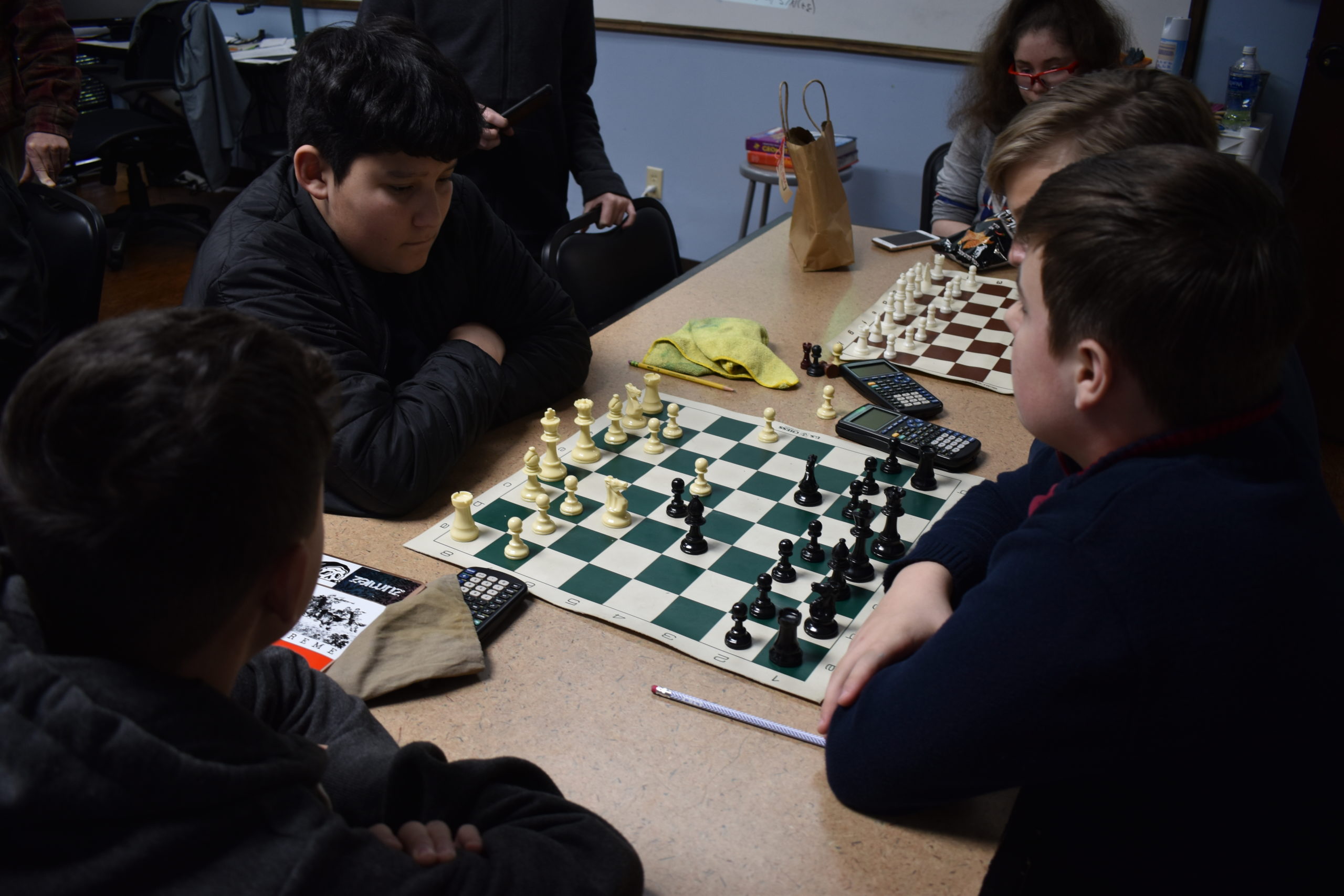 chess club at Einstein School