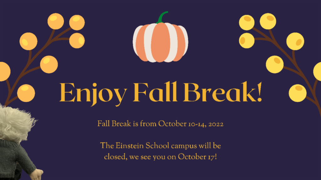 Fall Break The Einstein School